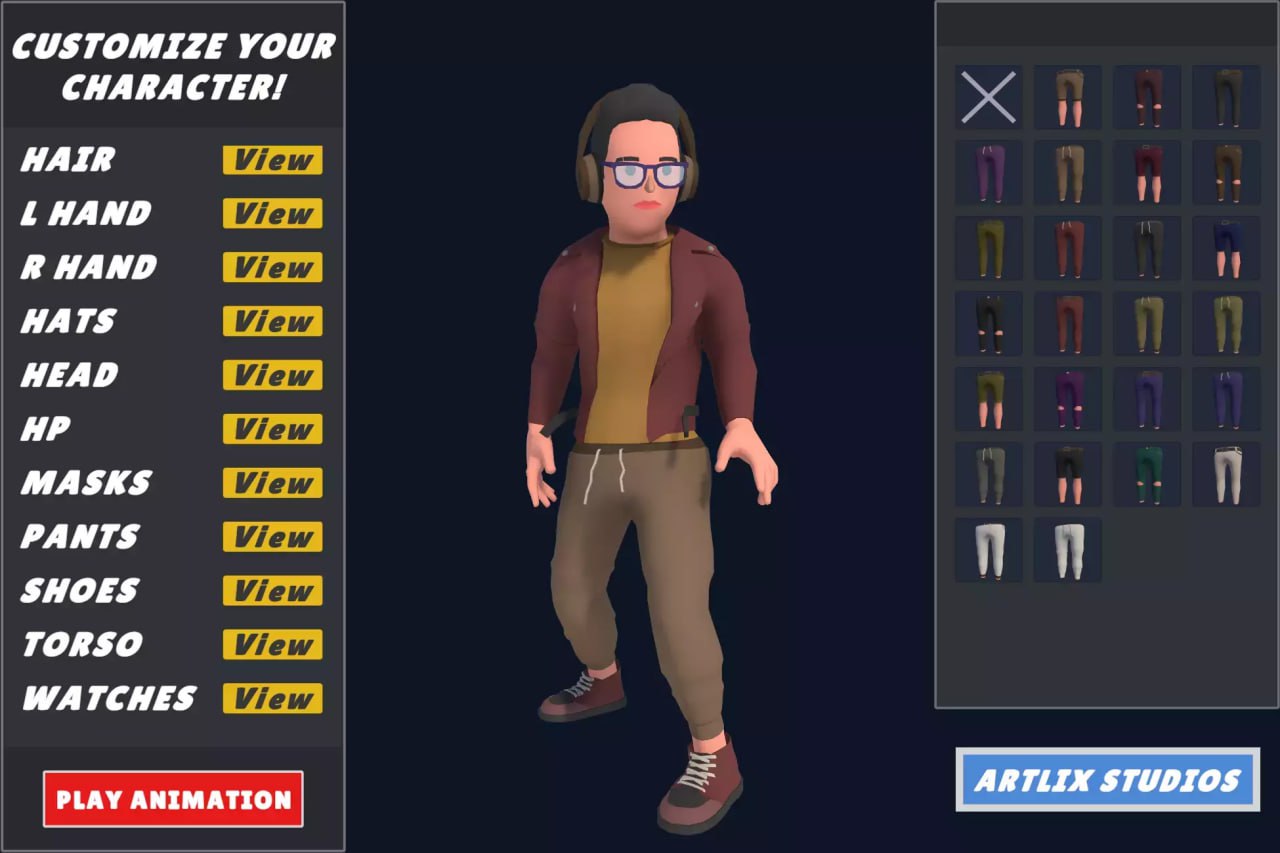 Customizable 3D City Characters Vol 1📱 - изображение 2